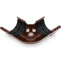 Угол внешний водосточного желоба 90° Galeco Stal 120/90 Шоколадно-коричневый
