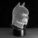 3D Світильник Бетмен (3 режиму), фото 5