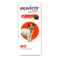 Бравекто 4,5-10 кг / жевательная таблетка от клещей и блох для собак