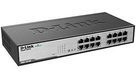 Некерований комутатор D-Link DGS-1016D (Refubished)