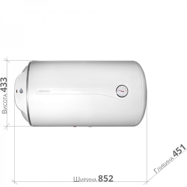 Бойлер електричний Atlantic Opro Horizontal HM 080 D400-1-M