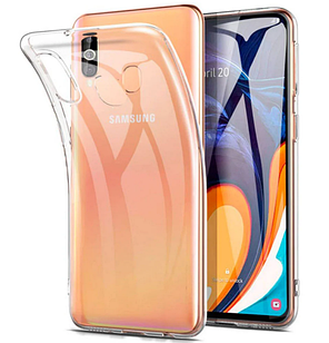 Чохол для Samsung Galaxy M40 М405 силіконовий прозорий ультратонкий (Самсунг М40)