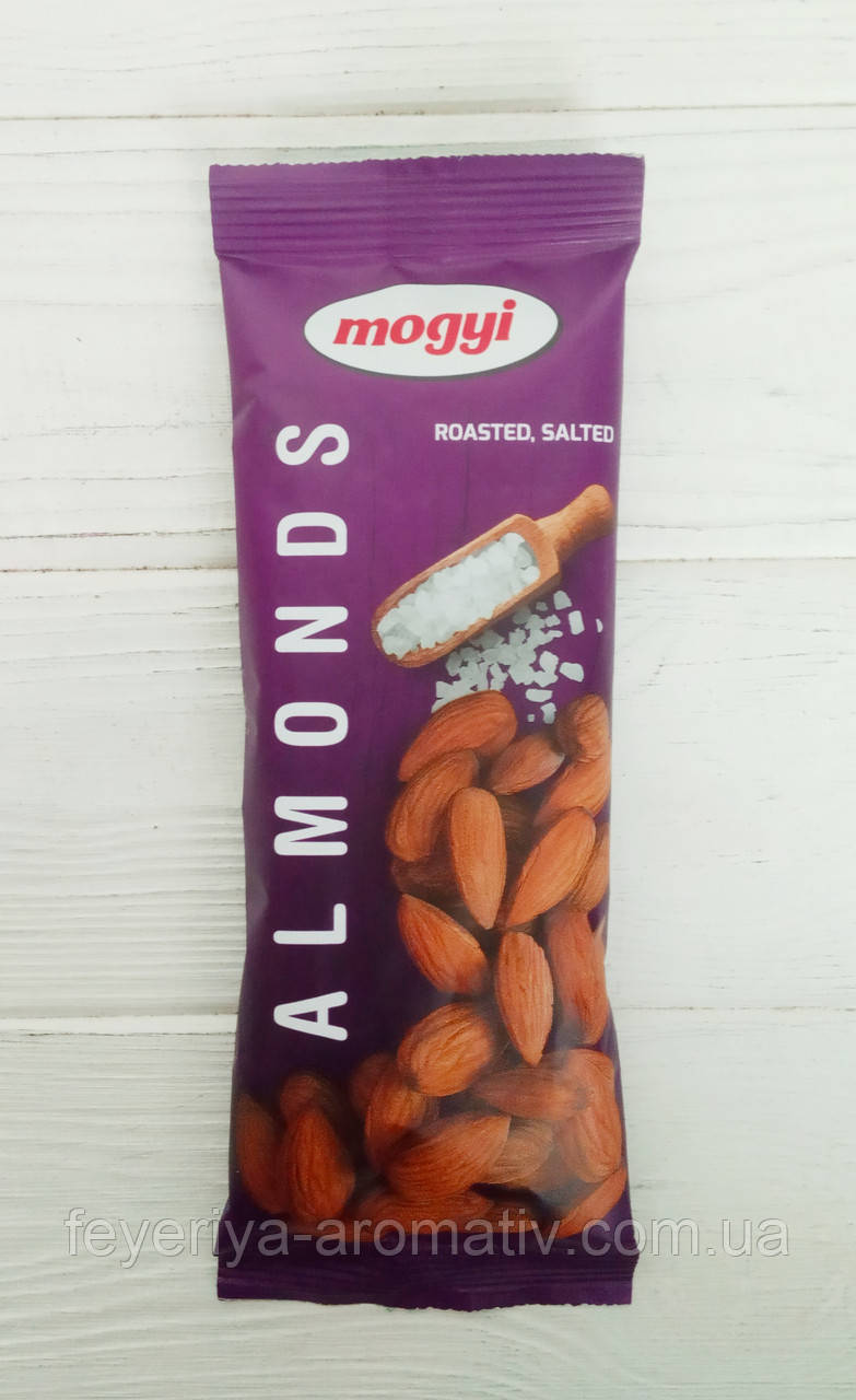 Солоний мигдаль Mogyi Almonds, 70г (Угорщина)