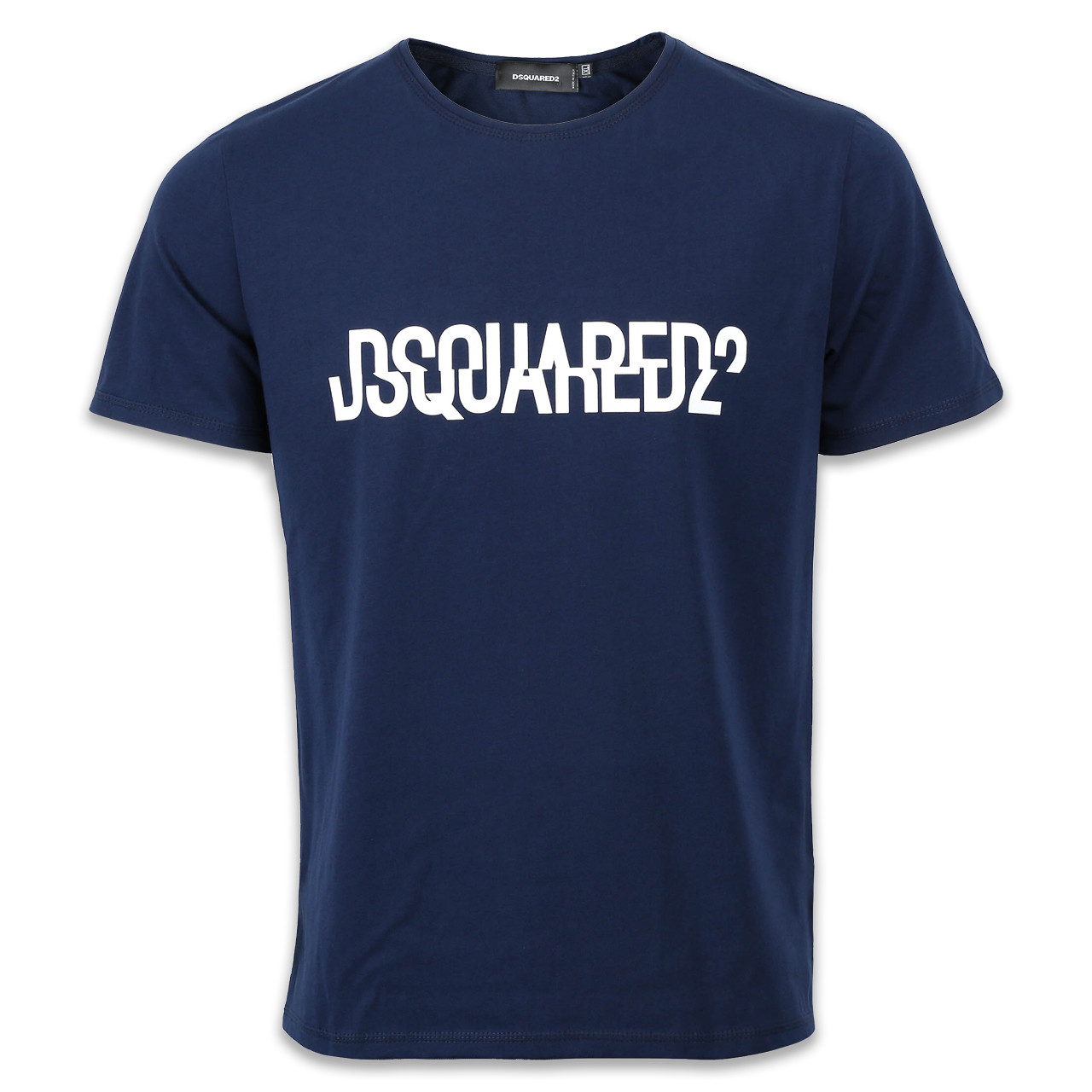 Футболка чоловіча т синя DSQUARED з принтом Ф-10 DBLU L(Р) 20-830-020, фото 1