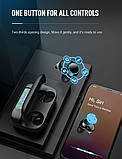 Навушники Bluetooth ONIKUMA TWS T3 plus з кейсом, чорні, фото 5