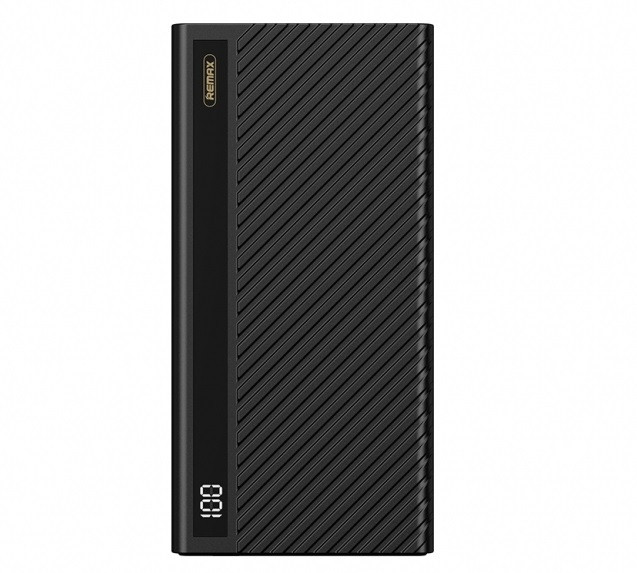 УМБ портативний зарядний Power Bank REMAX RPP-142 20000 mAh, 4USB, Type-C, Lightning, чорне, фото 1