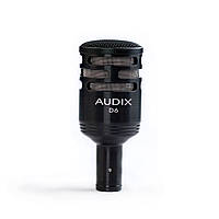 Інструментальний мікрофон для бас-барабана AUDIX D6