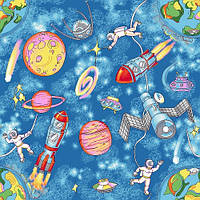 Дитячі килимки з ворсом Космос