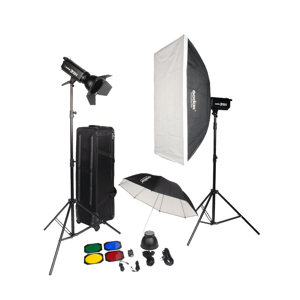 Комплект студійного обладнання Godox DP300II-C (DP300II-C)