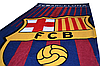 Пляжний рушник ФК "Барселона" з логотипом улюбленого футбольного клубу, фото 4