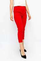 Классические летние женские брюки Nisan красные