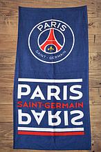 Пляжний рушник ПСЖ ФК "Парі Сен-Жермен" з логотипом улюбленого футбольного клубу