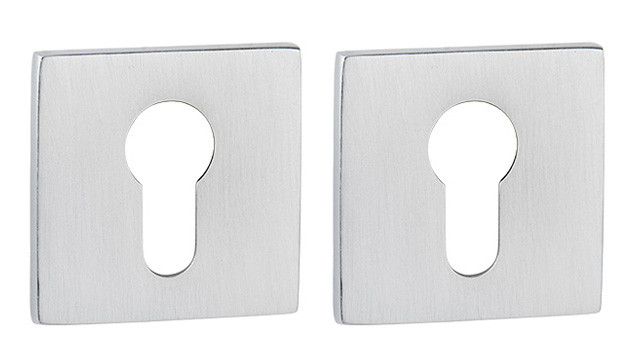 Накладка під циліндр Tupai 4049Q 5S PZ хром матовий (Португалія)