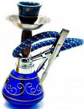 Кальян из стекла синий