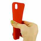 Чохол Silicon Case для Xiaomi Redmi 7A червоний (ксиоми редмі 7а), фото 6