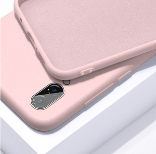 Чохол Silicon Case для Xiaomi Redmi 7A рожевий (ксиоми редмі 7а)