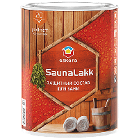 Лак для бани Eskaro Saunalakk полуматовый 0.95 л
