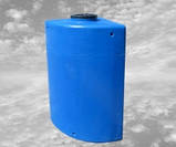 Бак кутовий пластиковий для води 500 л навісний Консенсус, фото 2