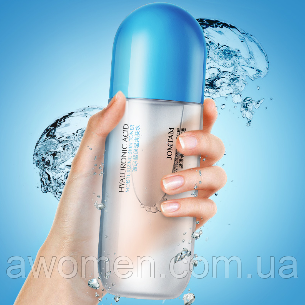 Уценка! Тонер для обличчя Jomtam Hyaluronic Acid з гіалуроновою кислотою 430 ml (тріщина на кришці)