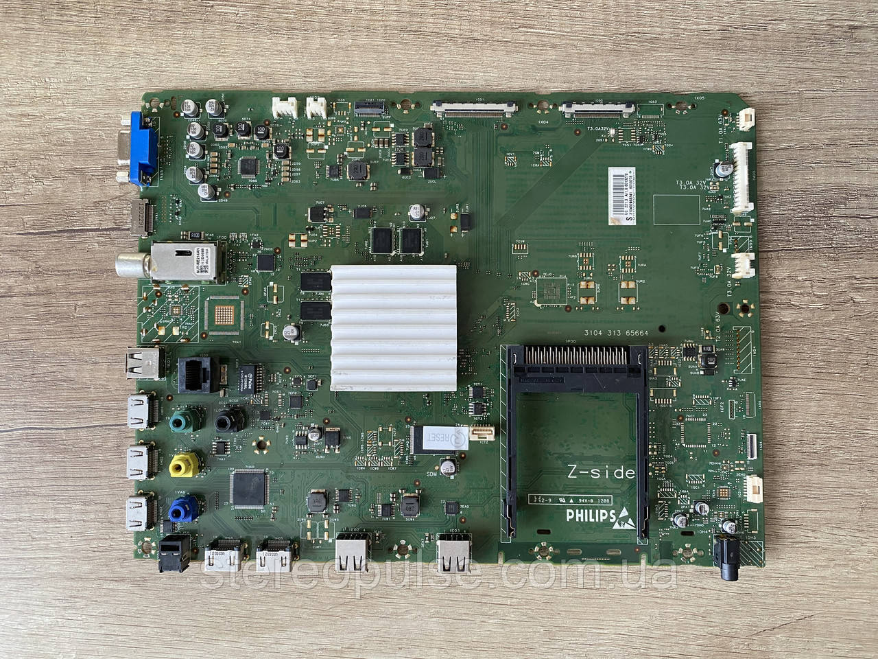 Main (матерінська) плата QFU 2.1E LA для телевізорів Philips PFL6XXX/12 (3104 313 65664)
