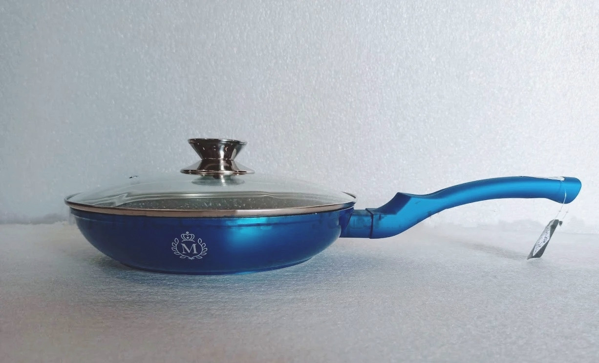 Сковорода Meisterklasse MK-1048-24 blue marble 24 см