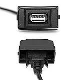 Кабель перехідник USB на USB UC-1 (USB 2.0) Mitsubishi ASX Lancer, Outlander Pajero Eclipse, фото 3