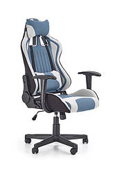 Крісло комп'ютерне CAYMAN синє, тканина