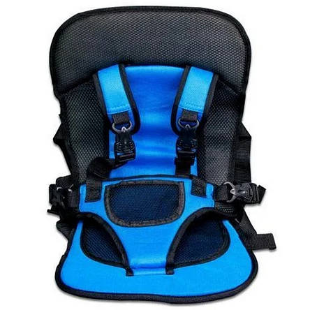 Дитяче авто крісло MULTIFUNCTION CAR CUSHION Синій (реальне фото), фото 2
