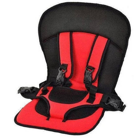 Дитяче авто крісло MULTIFUNCTION CAR CUSHION Червоне (реальне фото), фото 2