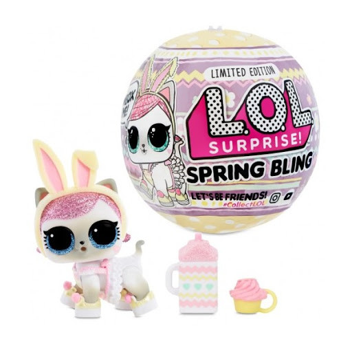 LOL Surprise Spring bling Pet ( Лялька ЛОЛ Весняний сюрприз вихованець, Великодній випуск Лол Блискучий)