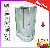 Гідромасажний бокс 120x80 см без електроніки Atlantis AKL 120P (XL) ECO