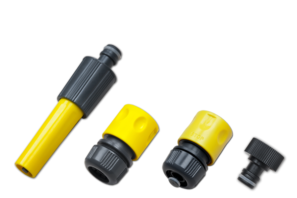 REGEN MEISTER Комплект для поливального шланга 1/2" YELLOW, RM9304