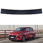 Захисна накладка на задній бампер для Hyundai i10 Mk3 2019+