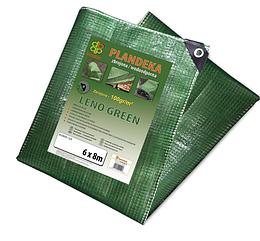 Тент (тарпаулін) прозорий, LENO GREEN, 5х8м, 100г, PLCG1005/8