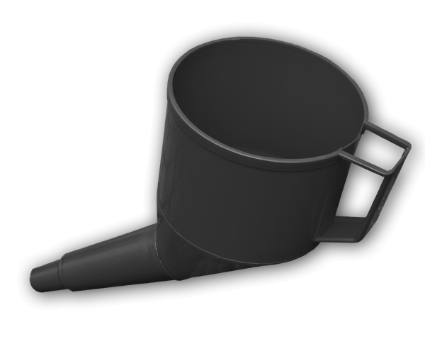 Воронка з сіточкою, BLACK, антистатична, ES10BK