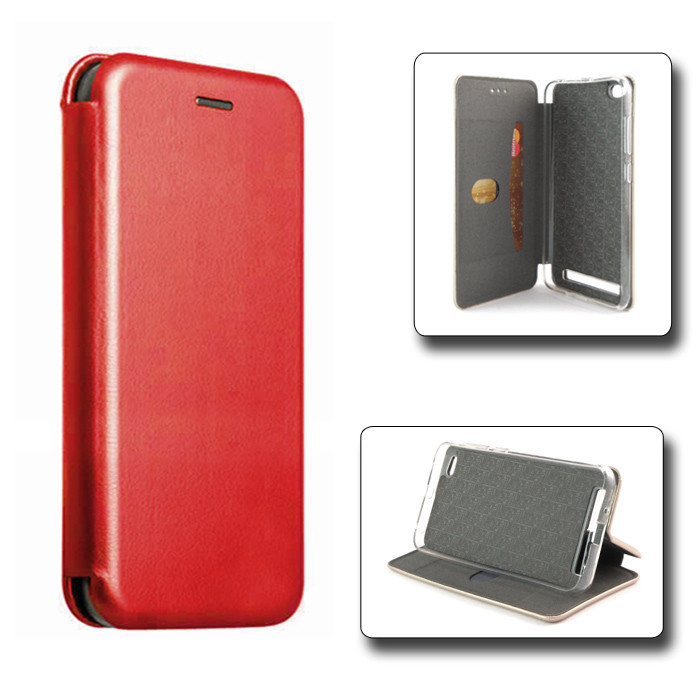 Чохол книжка Baseus Premium Case для Xiaomi Redmi 4A Red, фото 1