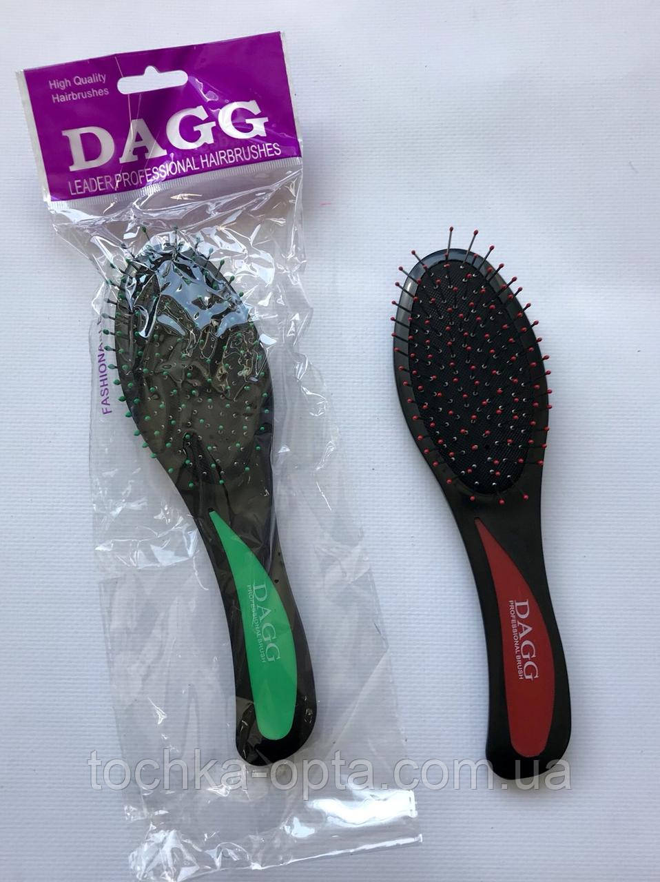 Масажна щітка для волосся Dagg 8581S з металевими цвяхами