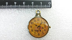 Годинники круглі Підвіска, колір - бронза. Діаметр 18 мм