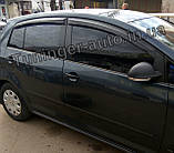 Дефлектори вікон (Ветровики) Volkswagen Golf Plus 2005-2014 (HIC/ Tайвань), фото 3