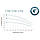 Насос з нижнім забором води 1.1кВт H 71(54)м Q 100(66)л/хв Ø100мм+поплавок DONGYIN 4SNM4/8 (777365), фото 2