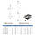 Насос відцентровий свердловинний 1.1кВт H 112(89)м Q 80(50)л/хв Ø94мм AQUATICA (DONGYIN) 3.5SDm3/20 (777115), фото 6