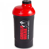 Шейкер Gorilla Wear 600ML Black/Red (9911890000)