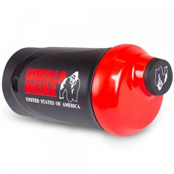 Шейкер Gorilla Wear 600ML Black/Red (9911890000) - фото 4 - id-p1201593478