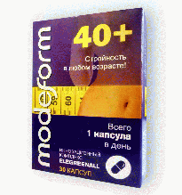 ModeForm 40+ - Капсули для схуднення (МодеФорм 40+)