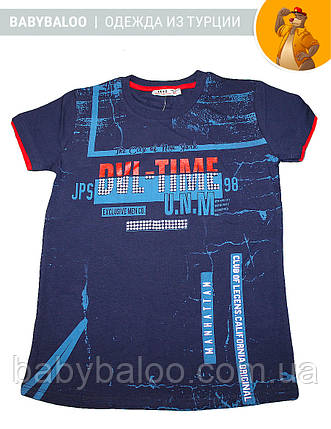 Стильная футболка для мальчика "DVL-TIME" (от 8 до 12 лет), фото 3