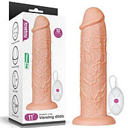 11 realistic long vibrating dildo | Puls69, фото 2