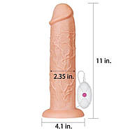 11 realistic long vibrating dildo | Puls69, фото 4