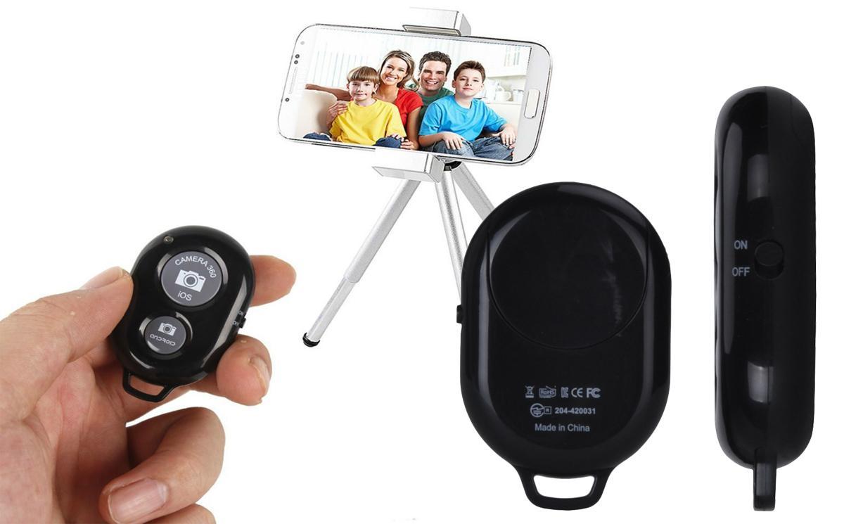 Пульт Дистанційного Керування (д/к) BauTech Для Фотоапарату та Телефону Bluetooth Чорний