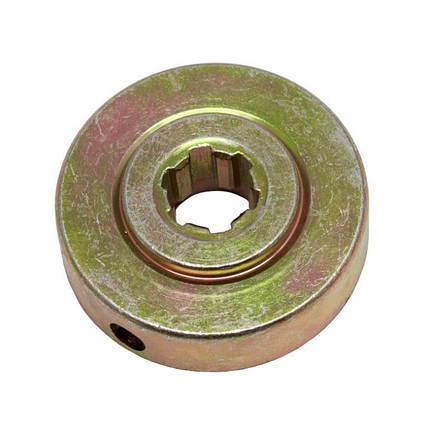 Фланець редуктора для бензокоси (6 шліців), фото 1