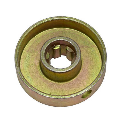 Фланець редуктора для бензокоси (6 шліців), фото 2